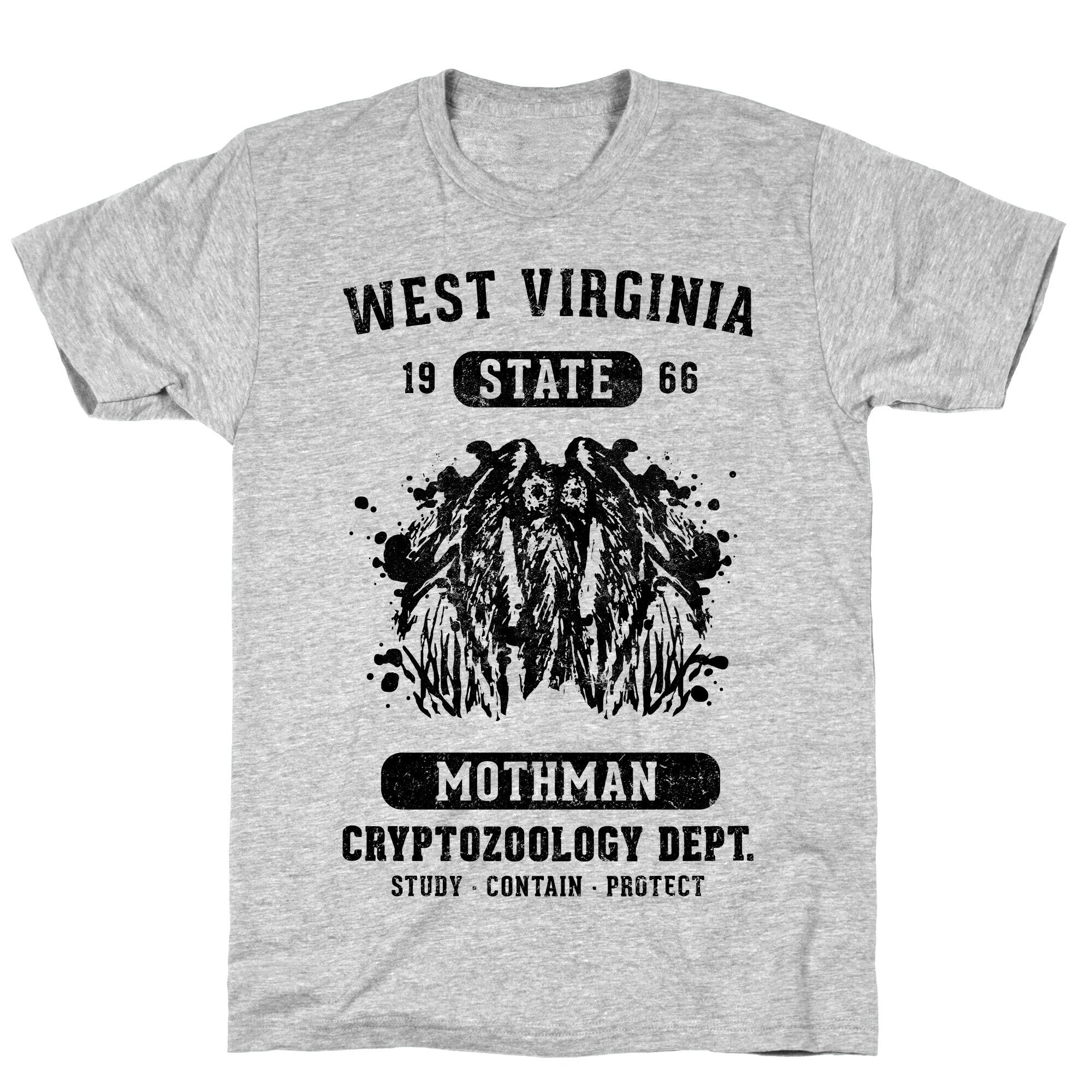 West Virginia Mothman Cryptozoology T-Shirt